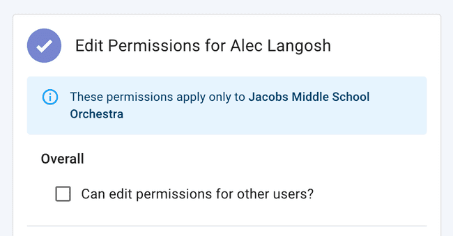 Edit Permissions for other users image.